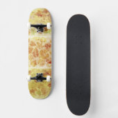 Abstracte achtergrond, waterverf, bladeren skateboard (Voorkant)