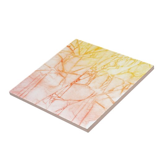 abstracte achtergrond waterverf tegeltje (Zijkant)