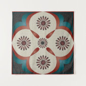 abstracte achtergrondafbeelding van sierpatronen wandkleed (Voorkant (horizontaal))