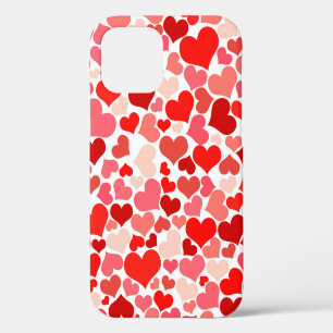 Abstracte achtergronddecoratie iPhone 12 hoesje