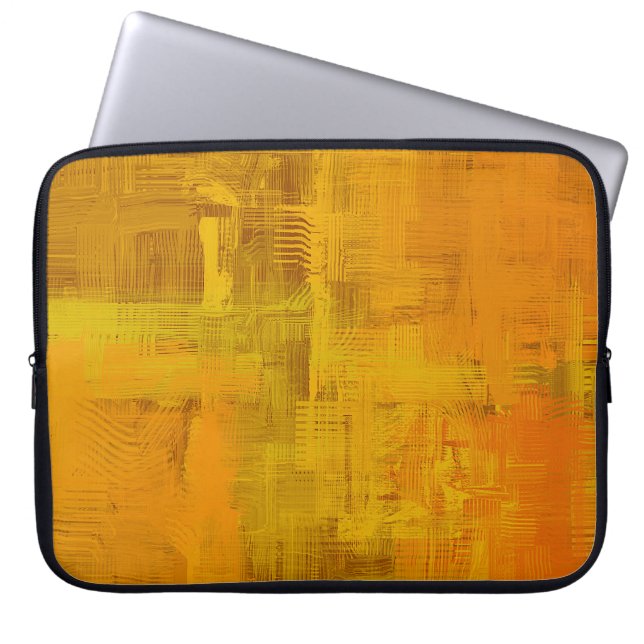Abstracte achtergrondkunst. 2d illustratie-afbeeld laptop sleeve (Voorkant)