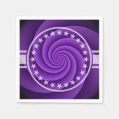 Abstracte achtergrondspieren zachte IV + sterbanne Servetten (Voorkant)