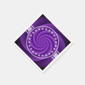 Abstracte achtergrondspieren zachte IV + sterbanne Servetten (Hoek)