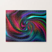 Abstracte achtergrondspiraaltjes Zacht I Legpuzzel (Horizontaal)