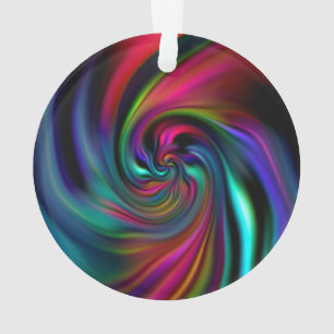 Abstracte achtergrondspiraaltjes Zacht I Ornament