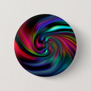 Abstracte achtergrondspiraaltjes Zacht I Ronde Button 5,7 Cm