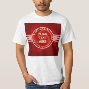 Abstracte achtergrondspiraaltjes zacht III + jouw T-shirt