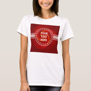 Abstracte achtergrondspiraaltjes zacht III + jouw T-shirt