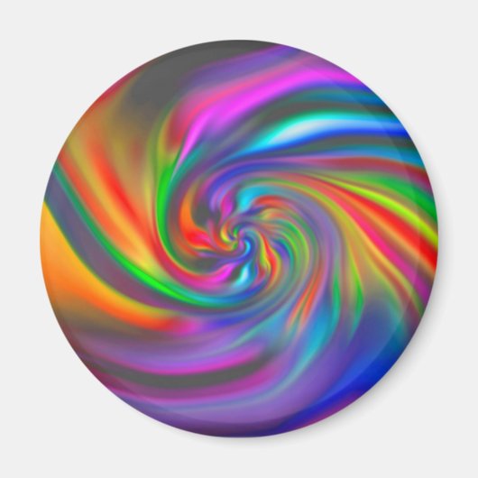 Abstracte achtergrondspiraalvormers Zachte II Magneet (Voorkant)