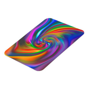 Abstracte achtergrondspiraalvormers Zachte II Magneet