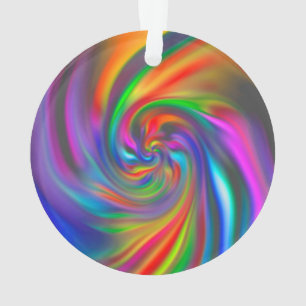 Abstracte achtergrondspiraalvormers Zachte II Ornament