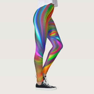 Abstracte achtergrondspiraalvormingen zacht 1 leggings