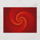 Abstracte achtergrondspiraalvormingen zacht III Briefkaart (Voorkant)