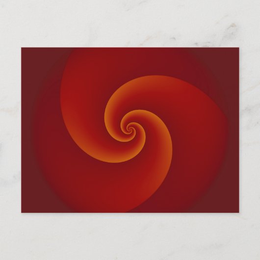 Abstracte achtergrondspiraalvormingen zacht III Briefkaart (Voorkant)