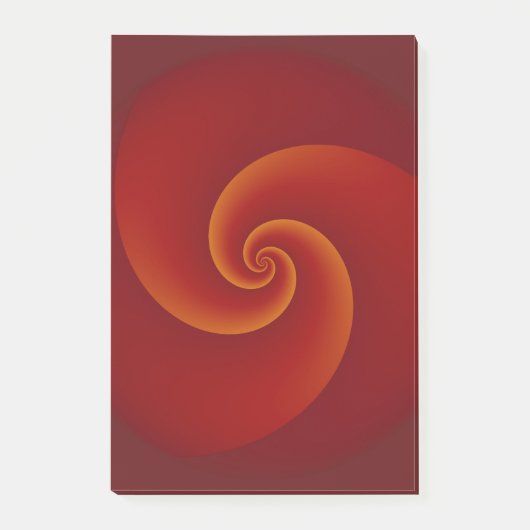 Abstracte achtergrondspiraalvormingen zacht III Post-it® Notes (Voorkant)