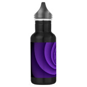 Abstracte achtergrondspiraalvormingen zacht IV Waterfles (Links)