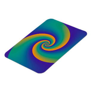 Abstracte achtergrondspiraalvormingen zacht V Magneet