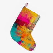 Abstracte achtergrondstructuur. 2d illustratie. ui kleine kerstsok (Voorkant (Hangend))