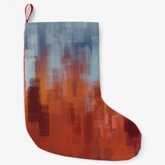 Abstracte achtergrondstructuur. 2d illustratie. ui kleine kerstsok (Voorkant)