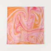Abstracte achtergrondtextuur van het zwenken of he wandkleed (Voorkant (horizontaal))