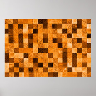 Abstracte achtergrondtextuur van hout vanaf het ui poster