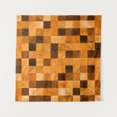 Abstracte achtergrondtextuur van hout vanaf het ui wandkleed (Voorkant (horizontaal))