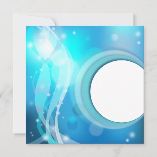 Abstracte achtergronduitnodiging kaart (Voorkant)
