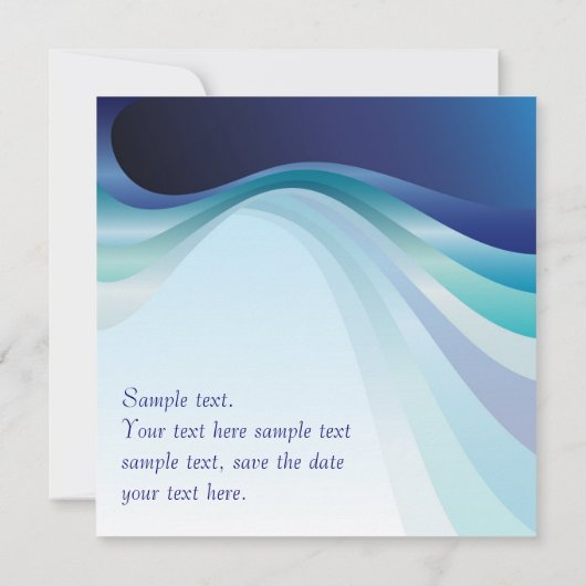 Abstracte achtergronduitnodiging save the date (Achterkant)