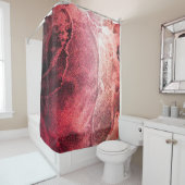 Abstracte achtergrondverlichting voor alcoholinkt douchegordijn (In situ)