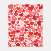 Abstracte achtergrondversiering fleece deken (Voorkant)