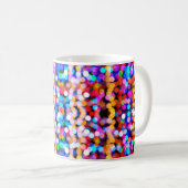 Abstracte achtergrondvervaging koffiemok (Voorkant rechts)