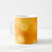 Abstracte achtergrondvervaging koffiemok (Voorkant links)