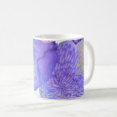Abstracte achtergrondwaterverf koffiemok (Voorkant rechts)