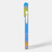 Abstracte acrylstroom - zomerpauzes Case-Mate iPhone case (Achterkant / Links)