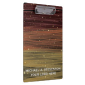 Abstracte acrylverflagen Gepersonaliseerd Klembord (Rechts)