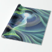 Abstracte activering cadeaupapier (Uitgerold)