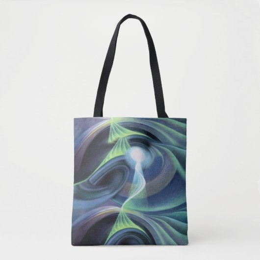 Abstracte activering tote bag (Voorkant)