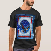 Abstracte adelaar t-shirt (Voorkant)