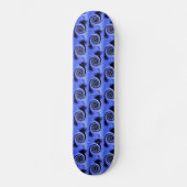 Abstracte Adelaarsvleugels Kunst Retro Patroon Skateboard (Voorkant)