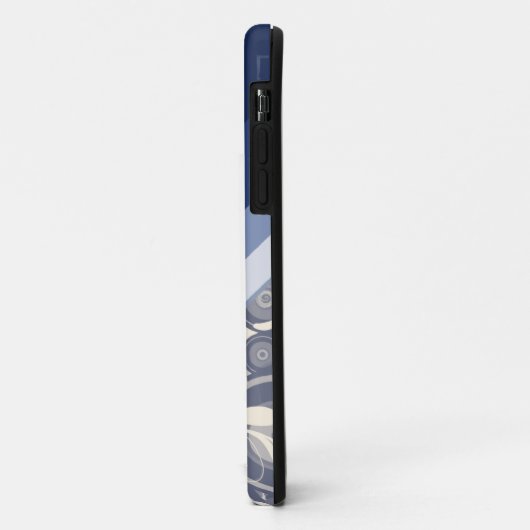 Abstracte Aerospace Engineering iPhone Case (Achterkant/links)