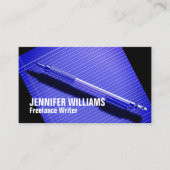 Abstracte afbeelding schrijfstijl visitekaartje (Voorkant)