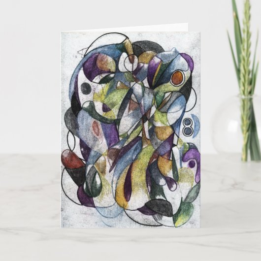 Abstracte Afbeelding:  Spirit Kaart (Voorkant)