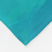 Abstracte afbeelding van de groene impressionistis fleece deken (Hoek)