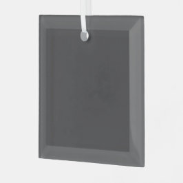 Abstracte afbeelding van een grote donkergrijze re glas ornament