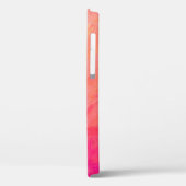 Abstracte afbeelding van het roze, gele bristle vi Case-Mate iPhone case (Achterkant / Links)