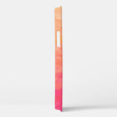 Abstracte afbeelding van het roze, gele bristle vi Case-Mate iPhone case (Achterkant / Rechts)