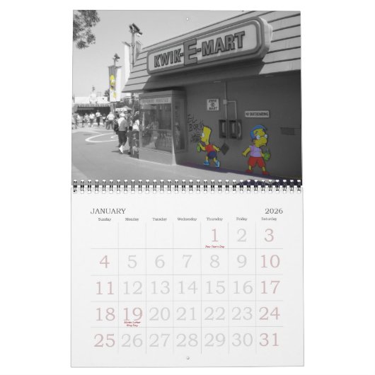 Abstracte afbeeldingen 2012 (InMotionForJapan-reek Kalender (Jan 2026)