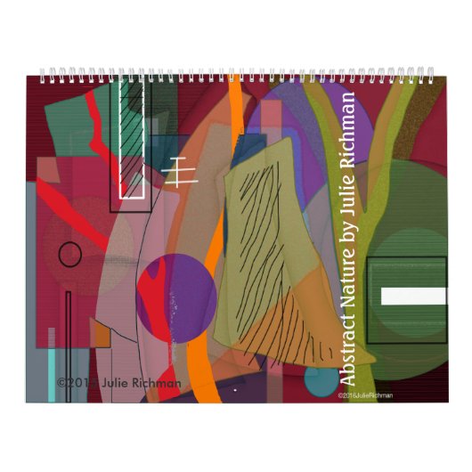 Abstracte Afbeeldingen Agenda Kalender (Hoes)