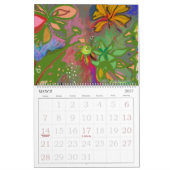 Abstracte Afbeeldingen Agenda Kalender (Mar 2027)