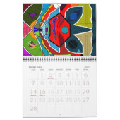 Abstracte Afbeeldingen Agenda Kalender (Feb 2027)